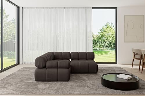 ALTDECOR Modulares Sofa Ecksofa in L-Form Corner modular Sofa Eckcouch Couch Wohnlandschaft Cauchsofa Polstersofa Mende-L1-190x190x70 cm Braun ALTDECOR Modulares Sofa Ecksofa in L-Form Corner modular Sofa Eckcouch Couch Wohnlandschaft Cauchsofa Polstersofa Mende-L1-190x190x70 cm Braun von ALTDECOR
