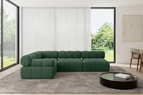 ALTDECOR Modulares Sofa Ecksofa in L-Form Corner modular Sofa Eckcouch Couch Wohnlandschaft Cauchsofa Polstersofa Mende-L2-285x190x70 cm Grün ALTDECOR Modulares Sofa Ecksofa in L-Form Corner modular Sofa Eckcouch Couch Wohnlandschaft Cauchsofa Polstersofa Mende-L2-285x190x70 cm Grün von ALTDECOR