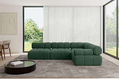 ALTDECOR Modulares Sofa Ecksofa in L-Form Corner modular Sofa Eckcouch Couch Wohnlandschaft Cauchsofa Polstersofa Mende-L2-285x190x70 cm Grün ALTDECOR Modulares Sofa Ecksofa in L-Form Corner modular Sofa Eckcouch Couch Wohnlandschaft Cauchsofa Polstersofa Mende-L2-285x190x70 cm Grün von ALTDECOR