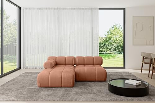 ALTDECOR Modulares Sofa Ecksofa in L-Form Corner modular Sofa Eckcouch Couch Wohnlandschaft Cauchsofa Polstersofa Razon-L1-190x160x70 cm Apricot ALTDECOR Modulares Sofa Ecksofa in L-Form Corner modular Sofa Eckcouch Couch Wohnlandschaft Cauchsofa Polstersofa Razon-L1-190x160x70 cm Apricot von ALTDECOR