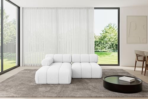 ALTDECOR Modulares Sofa Ecksofa in L-Form Corner modular Sofa Eckcouch Couch Wohnlandschaft Cauchsofa Polstersofa Razon-L1-190x160x70 cm Weiß ALTDECOR Modulares Sofa Ecksofa in L-Form Corner modular Sofa Eckcouch Couch Wohnlandschaft Cauchsofa Polstersofa Razon-L1-190x160x70 cm Weiß von ALTDECOR
