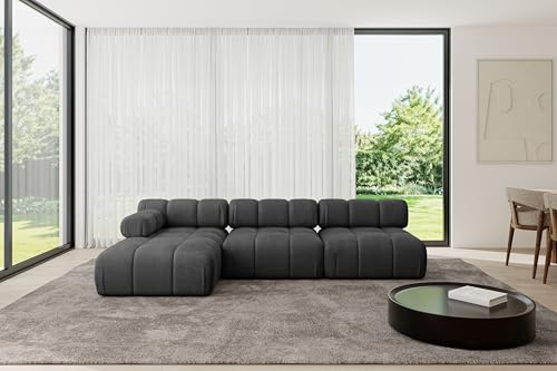 ALTDECOR Modulares Sofa Ecksofa in L-Form Corner modular Sofa Eckcouch Couch Wohnlandschaft Cauchsofa Polstersofa Razon-L2-285x160x70 cm Schwarz ALTDECOR Modulares Sofa Ecksofa in L-Form Corner modular Sofa Eckcouch Couch Wohnlandschaft Cauchsofa Polstersofa Razon-L2-285x160x70 cm Schwarz von ALTDECOR