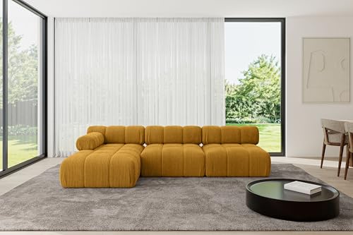 ALTDECOR Modulares Sofa Ecksofa in L-Form Corner modular Sofa Eckcouch Couch Wohnlandschaft Cauchsofa Polstersofa Razon-L2-285x160x70 cm Senfgelb ALTDECOR Modulares Sofa Ecksofa in L-Form Corner modular Sofa Eckcouch Couch Wohnlandschaft Cauchsofa Polstersofa Razon-L2-285x160x70 cm Senfgelb von ALTDECOR