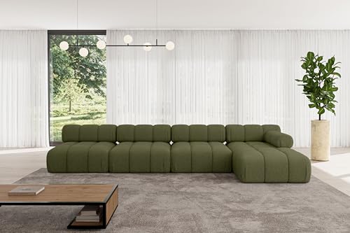 ALTDECOR Modulares Sofa Ecksofa in L-Form Corner modular Sofa Eckcouch Couch Wohnlandschaft Cauchsofa Polstersofa Razon-L3-380x160x70 cm Grün ALTDECOR Modulares Sofa Ecksofa in L-Form Corner modular Sofa Eckcouch Couch Wohnlandschaft Cauchsofa Polstersofa Razon-L3-380x160x70 cm Grün von ALTDECOR