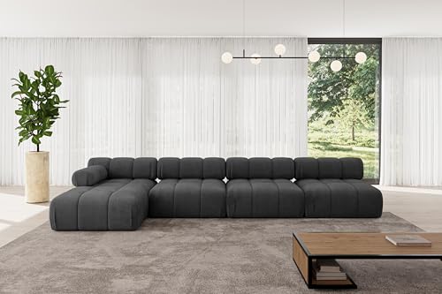 ALTDECOR Modulares Sofa Ecksofa in L-Form Corner modular Sofa Eckcouch Couch Wohnlandschaft Cauchsofa Polstersofa Razon-L3-380x160x70 cm Schwarz ALTDECOR Modulares Sofa Ecksofa in L-Form Corner modular Sofa Eckcouch Couch Wohnlandschaft Cauchsofa Polstersofa Razon-L3-380x160x70 cm Schwarz von ALTDECOR