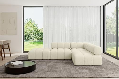 ALTDECOR Modulares Sofa Ecksofa in L-Form universal, Links/rechts Corner modular Sofa Eckcouch Couch Wohnlandschaft Cauchsofa Polstersofa Favio-L1-285x190x70 cm Beige ALTDECOR Modulares Sofa Ecksofa in L-Form universal, Links/rechts Corner modular Sofa Eckcouch Couch Wohnlandschaft Cauchsofa Polstersofa Favio-L1-285x190x70 cm Beige von ALTDECOR
