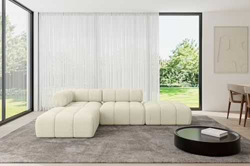 ALTDECOR Modulares Sofa Ecksofa in L-Form universal, Links/rechts Corner modular Sofa Eckcouch Couch Wohnlandschaft Cauchsofa Polstersofa Kerru-L1-285x190x70 cm Beige ALTDECOR Modulares Sofa Ecksofa in L-Form universal, Links/rechts Corner modular Sofa Eckcouch Couch Wohnlandschaft Cauchsofa Polstersofa Kerru-L1-285x190x70 cm Beige von ALTDECOR