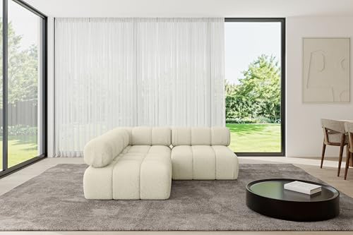 ALTDECOR Modulares Sofa Ecksofa in L-Form universal, Links/rechts Corner modular Sofa Eckcouch Couch Wohnlandschaft Cauchsofa Polstersofa Samaro-L1-190x190x70 cm Beige ALTDECOR Modulares Sofa Ecksofa in L-Form universal, Links/rechts Corner modular Sofa Eckcouch Couch Wohnlandschaft Cauchsofa Polstersofa Samaro-L1-190x190x70 cm Beige von ALTDECOR