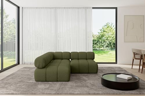 ALTDECOR Modulares Sofa Ecksofa in L-Form universal, Links/rechts Corner modular Sofa Eckcouch Couch Wohnlandschaft Cauchsofa Polstersofa Samaro-L1-190x190x70 cm Grün ALTDECOR Modulares Sofa Ecksofa in L-Form universal, Links/rechts Corner modular Sofa Eckcouch Couch Wohnlandschaft Cauchsofa Polstersofa Samaro-L1-190x190x70 cm Grün von ALTDECOR