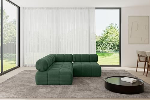 ALTDECOR Modulares Sofa Ecksofa in L-Form universal, Links/rechts Corner modular Sofa Eckcouch Couch Wohnlandschaft Cauchsofa Polstersofa Samaro-L1-190x190x70 cm Grün ALTDECOR Modulares Sofa Ecksofa in L-Form universal, Links/rechts Corner modular Sofa Eckcouch Couch Wohnlandschaft Cauchsofa Polstersofa Samaro-L1-190x190x70 cm Grün von ALTDECOR