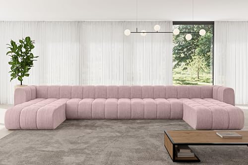 ALTDECOR Modulares Sofa Ecksofa in U-Form Corner modular Sofa Eckcouch Couch Wohnlandschaft Cauchsofa Bodensofa Polstersofa Joren-U3-501x177x70 cm Rosa ALTDECOR Modulares Sofa Ecksofa in U-Form Corner modular Sofa Eckcouch Couch Wohnlandschaft Cauchsofa Bodensofa Polstersofa Joren-U3-501x177x70 cm Rosa von ALTDECOR