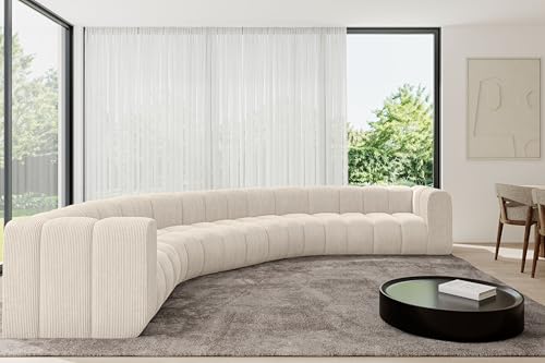 ALTDECOR Modulares Sofa Ecksofa in U-Form Corner modular Sofa Eckcouch Couch Wohnlandschaft Cauchsofa Bodensofa Polstersofa Lazro-U1-373x373x70 cm Beige ALTDECOR Modulares Sofa Ecksofa in U-Form Corner modular Sofa Eckcouch Couch Wohnlandschaft Cauchsofa Bodensofa Polstersofa Lazro-U1-373x373x70 cm Beige von ALTDECOR