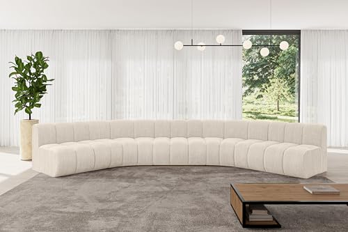 ALTDECOR Modulares Sofa Ecksofa in U-Form Corner modular Sofa Eckcouch Couch Wohnlandschaft Cauchsofa Bodensofa Polstersofa Montra-U1-490x174x70 cm Beige ALTDECOR Modulares Sofa Ecksofa in U-Form Corner modular Sofa Eckcouch Couch Wohnlandschaft Cauchsofa Bodensofa Polstersofa Montra-U1-490x174x70 cm Beige von ALTDECOR