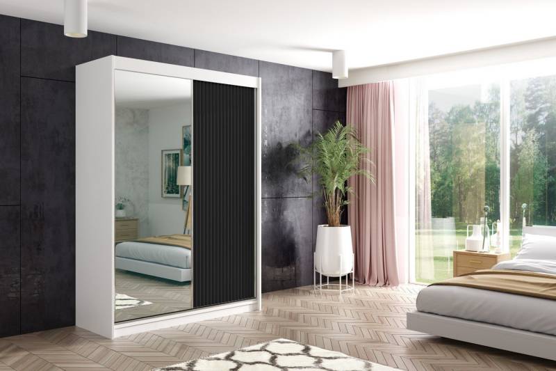 ALTDECOR Schiebetürenschrank RYFLO Spiegel Spiegeltüren Geriffelten Fronten LED Beleuchtung ALTDECOR Schiebetürenschrank RYFLO Spiegel Spiegeltüren Geriffelten Fronten LED Beleuchtung von ALTDECOR