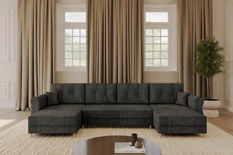 ALTDECOR Wohnlandschaft APOL-U, Corner Sofa Bett Eckcouch Couch U-Form Schlafcouch Ausziehbar ALTDECOR Wohnlandschaft APOL-U, Corner Sofa Bett Eckcouch Couch U-Form Schlafcouch Ausziehbar von ALTDECOR