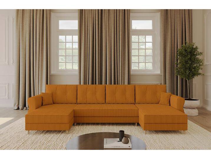 ALTDECOR Wohnlandschaft APOL-U, Couch mit Schlaffunktion, Stauraum Wohnlandschaft Funktionsecke, Corner Sofa Bett Eckcouch Couch U-Form Schlafcouch Ausziehbar ALTDECOR Wohnlandschaft APOL-U, Couch mit Schlaffunktion, Stauraum Wohnlandschaft Funktionsecke, Corner Sofa Bett Eckcouch Couch U-Form Schlafcouch Ausziehbar von ALTDECOR