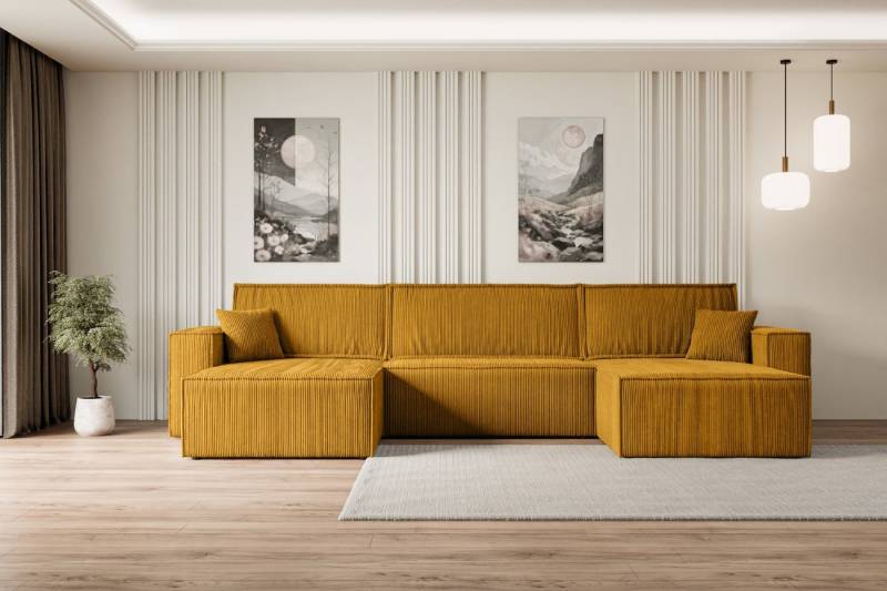 ALTDECOR Wohnlandschaft CELTIC-XLU, Couch mit Schlaffunktion, Wohnzimmer - Wohnlandschaft, Corner Sofa Bett Eckcouch Couch L-Form Schlafcouch Ausziehbar ALTDECOR Wohnlandschaft CELTIC-XLU, Couch mit Schlaffunktion, Wohnzimmer - Wohnlandschaft, Corner Sofa Bett Eckcouch Couch L-Form Schlafcouch Ausziehbar von ALTDECOR