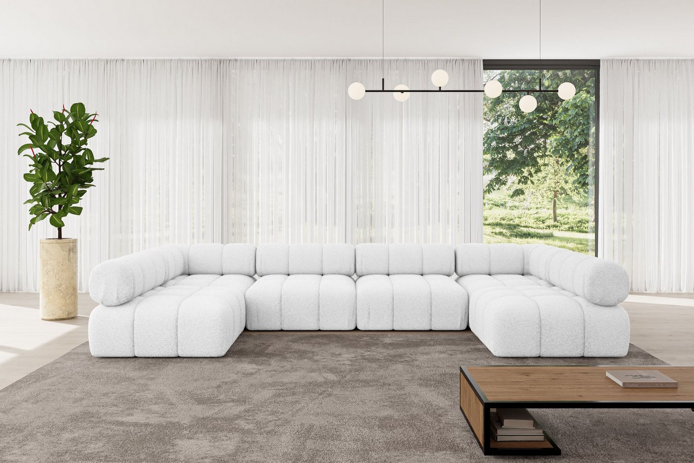 ALTDECOR Wohnlandschaft Garvo-U2, Corner Sofa U-Form Vielseitige Sofa Wohnlandschaft Wohnzimmer, Sofa Praktische Bequeme Funktionsecke Couch L-Form Eckcouch ALTDECOR Wohnlandschaft Garvo-U2, Corner Sofa U-Form Vielseitige Sofa Wohnlandschaft Wohnzimmer, Sofa Praktische Bequeme Funktionsecke Couch L-Form Eckcouch von ALTDECOR