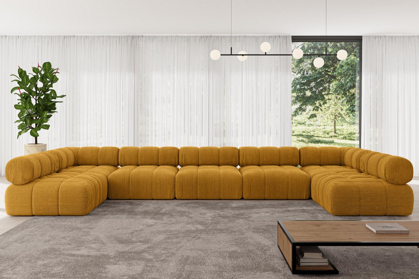 ALTDECOR Wohnlandschaft Garvo-U3, Corner Sofa U-Form Vielseitige Sofa Wohnlandschaft Wohnzimmer, Sofa Praktische Bequeme Funktionsecke Couch L-Form Eckcouch ALTDECOR Wohnlandschaft Garvo-U3, Corner Sofa U-Form Vielseitige Sofa Wohnlandschaft Wohnzimmer, Sofa Praktische Bequeme Funktionsecke Couch L-Form Eckcouch von ALTDECOR