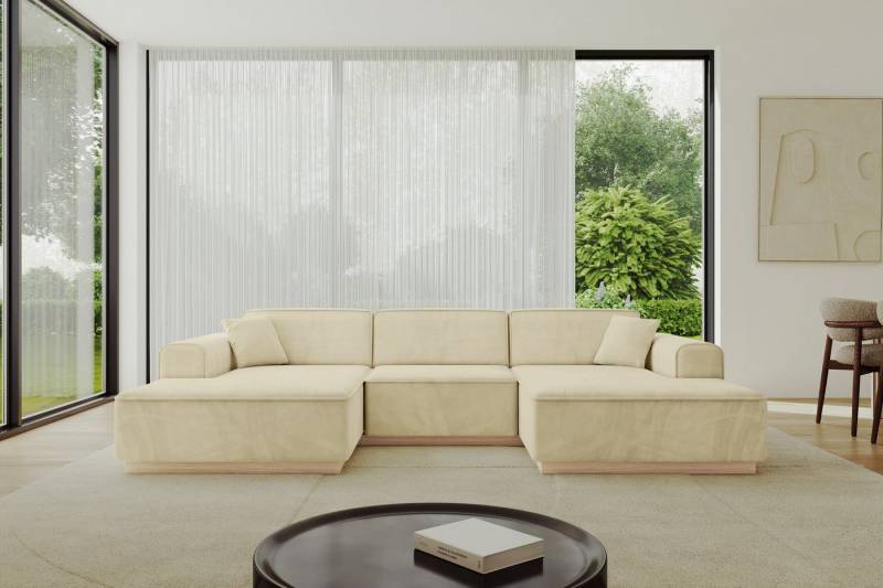 ALTDECOR Wohnlandschaft IREA-U1, Sofa Praktische Bequeme Funktionsecke Couch U-Form Eckcouch, Corner Sofa U-Form Vielseitige Sofa Wohnlandschaft Wohnzimmer von ALTDECOR
