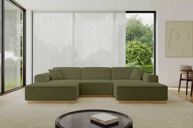 ALTDECOR Wohnlandschaft IREA-U1-v2, Sofa Praktische Bequeme Funktionsecke Couch U-Form Eckcouch, Corner Sofa U-Form Vielseitige Sofa Wohnlandschaft Wohnzimmer von ALTDECOR