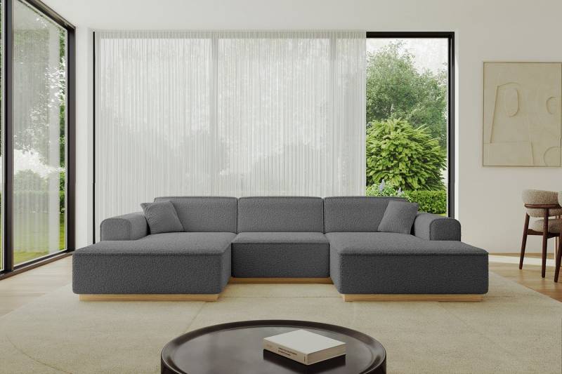 ALTDECOR Wohnlandschaft IREA-U1-v2, Sofa Praktische Bequeme Funktionsecke Couch U-Form Eckcouch, Corner Sofa U-Form Vielseitige Sofa Wohnlandschaft Wohnzimmer von ALTDECOR