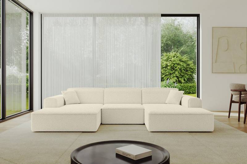 ALTDECOR Wohnlandschaft IREA-U1-v3, Sofa Praktische Bequeme Funktionsecke Couch U-Form Eckcouch, Corner Sofa U-Form Vielseitige Sofa Wohnlandschaft Wohnzimmer von ALTDECOR