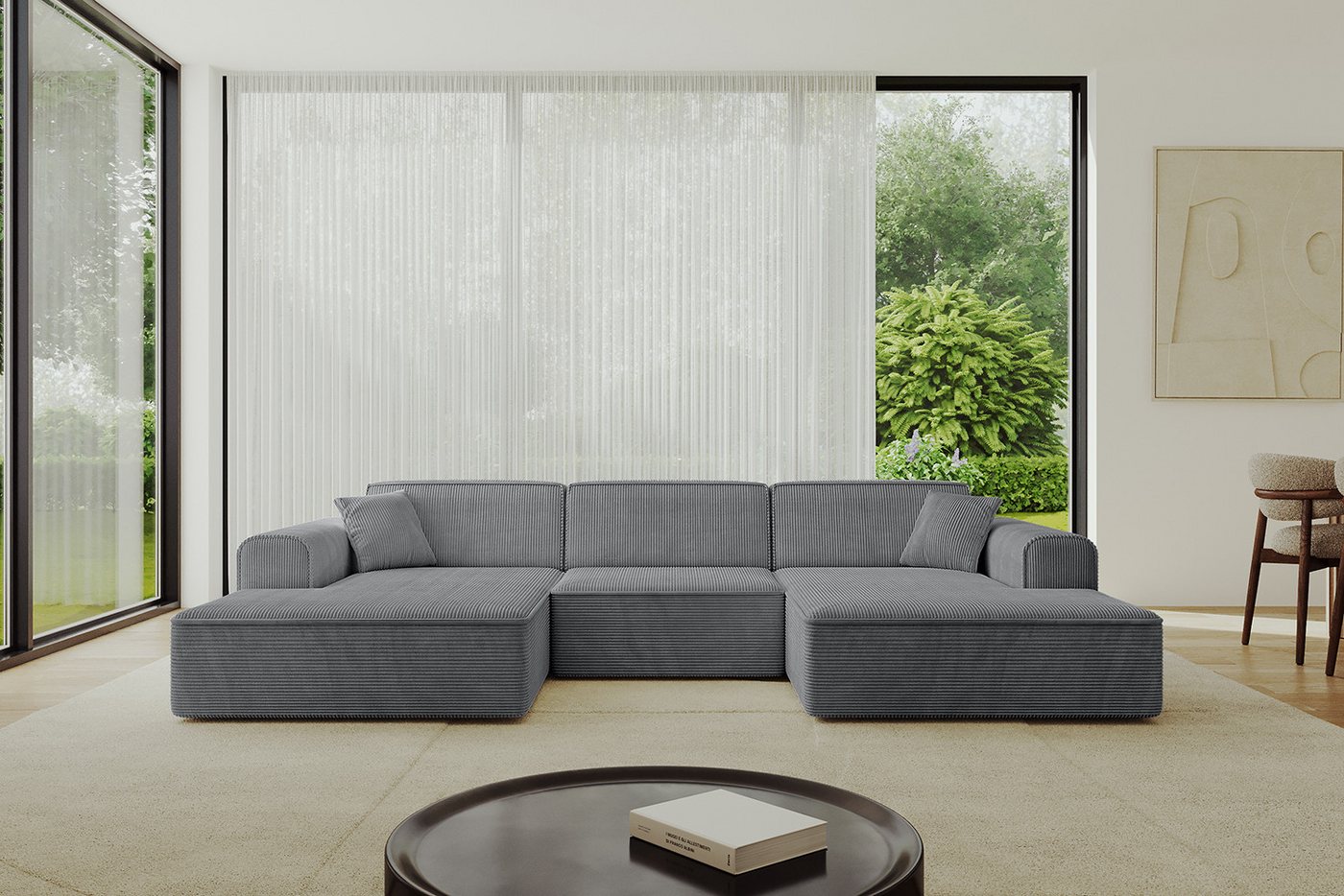 ALTDECOR Wohnlandschaft IREA-U1-v3, Sofa Praktische Bequeme Funktionsecke Couch U-Form Eckcouch, Corner Sofa U-Form Vielseitige Sofa Wohnlandschaft Wohnzimmer ALTDECOR Wohnlandschaft IREA-U1-v3, Sofa Praktische Bequeme Funktionsecke Couch U-Form Eckcouch, Corner Sofa U-Form Vielseitige Sofa Wohnlandschaft Wohnzimmer von ALTDECOR