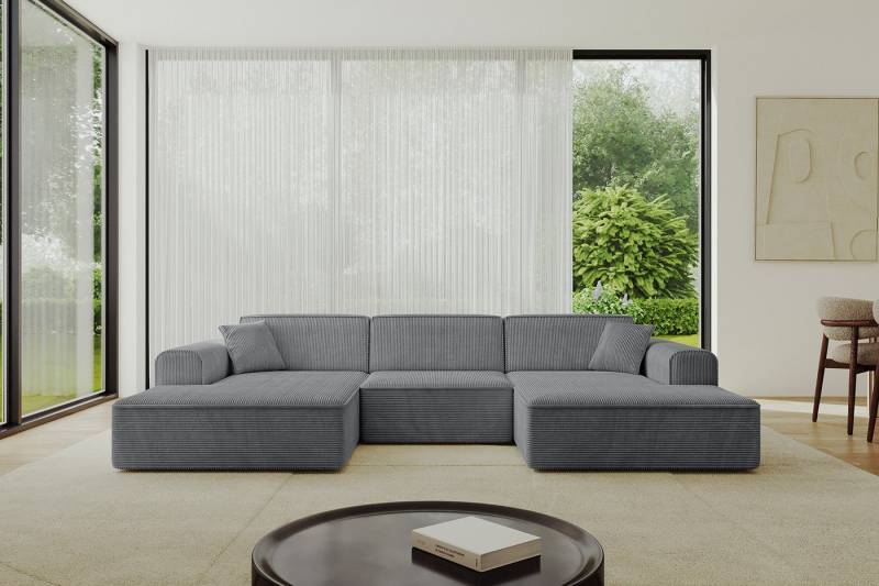 ALTDECOR Wohnlandschaft IREA-U1-v3, Sofa Praktische Bequeme Funktionsecke Couch U-Form Eckcouch, Corner Sofa U-Form Vielseitige Sofa Wohnlandschaft Wohnzimmer ALTDECOR Wohnlandschaft IREA-U1-v3, Sofa Praktische Bequeme Funktionsecke Couch U-Form Eckcouch, Corner Sofa U-Form Vielseitige Sofa Wohnlandschaft Wohnzimmer von ALTDECOR