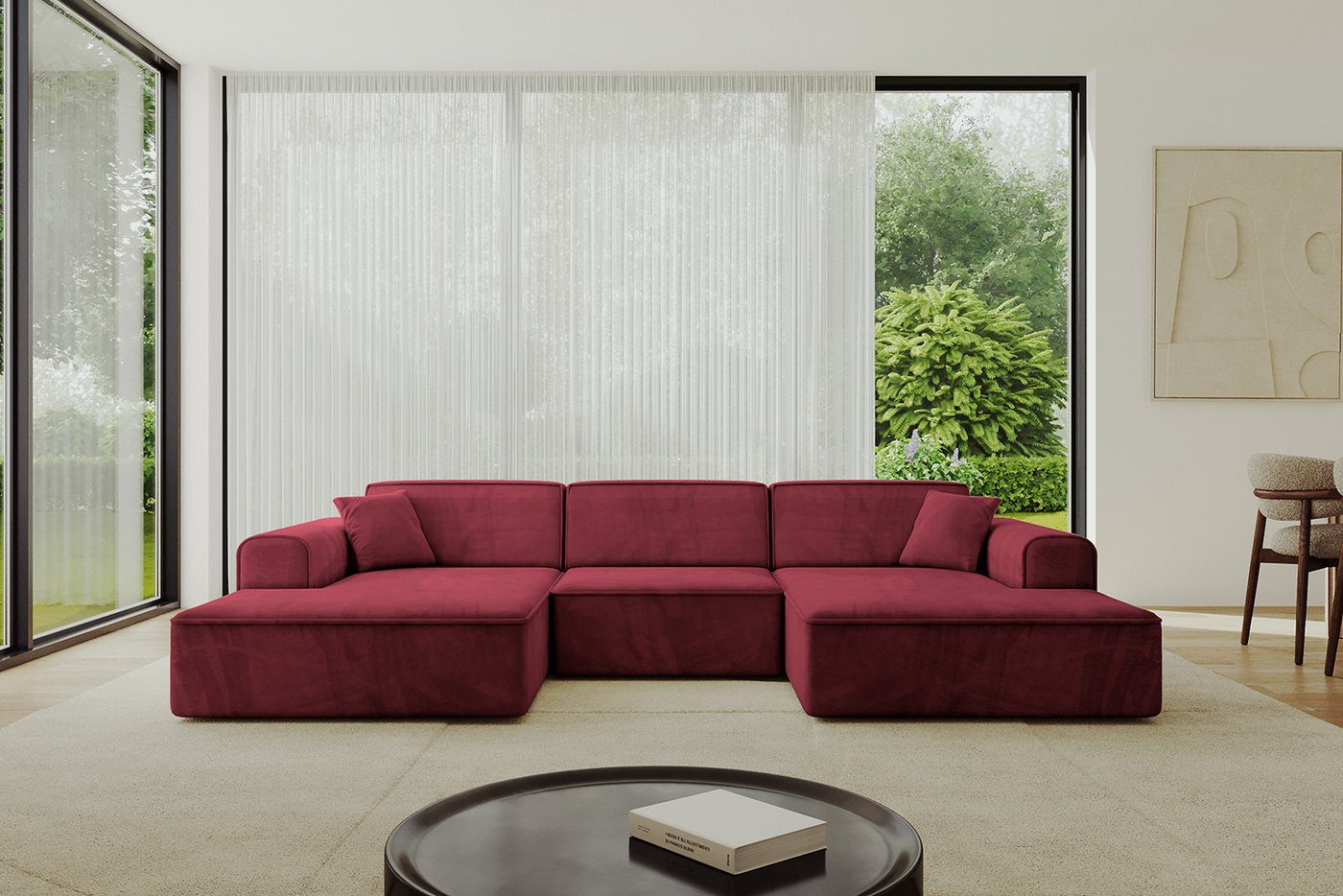 ALTDECOR Wohnlandschaft IREA-U1-v3, Sofa Praktische Bequeme Funktionsecke Couch U-Form Eckcouch, Corner Sofa U-Form Vielseitige Sofa Wohnlandschaft Wohnzimmer ALTDECOR Wohnlandschaft IREA-U1-v3, Sofa Praktische Bequeme Funktionsecke Couch U-Form Eckcouch, Corner Sofa U-Form Vielseitige Sofa Wohnlandschaft Wohnzimmer von ALTDECOR