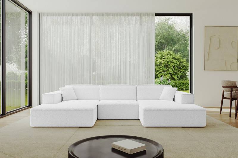 ALTDECOR Wohnlandschaft IREA-U1-v4, Sofa Praktische Bequeme Funktionsecke Couch U-Form Eckcouch, Corner Sofa U-Form Vielseitige Sofa Wohnlandschaft Wohnzimmer von ALTDECOR