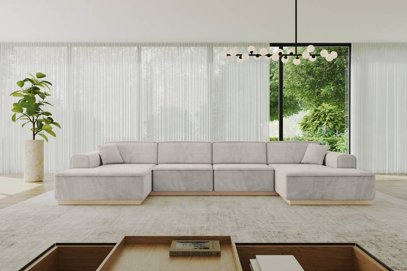 ALTDECOR Wohnlandschaft IREA-U2, Sofa Praktische Bequeme Funktionsecke Couch U-Form Eckcouch, Corner Sofa U-Form Vielseitige Sofa Wohnlandschaft Wohnzimmer ALTDECOR Wohnlandschaft IREA-U2, Sofa Praktische Bequeme Funktionsecke Couch U-Form Eckcouch, Corner Sofa U-Form Vielseitige Sofa Wohnlandschaft Wohnzimmer von ALTDECOR