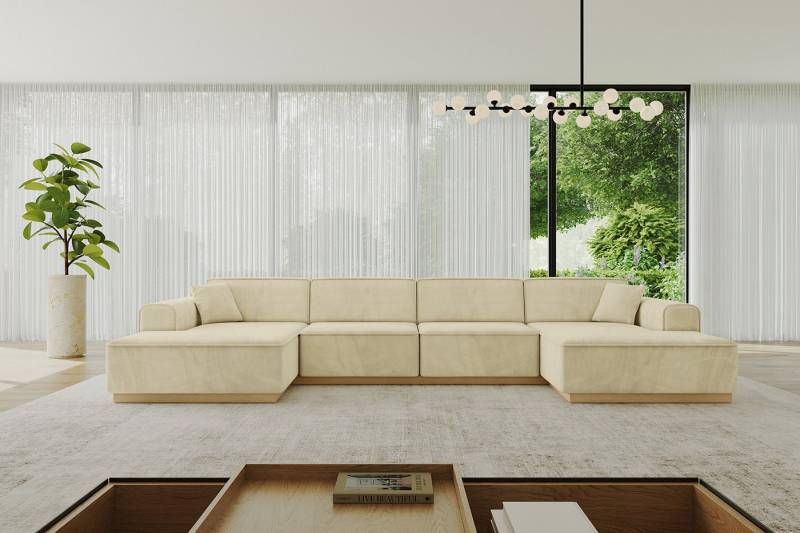 ALTDECOR Wohnlandschaft IREA-U2-v2, Sofa Praktische Bequeme Funktionsecke Couch U-Form Eckcouch, Corner Sofa U-Form Vielseitige Sofa Wohnlandschaft Wohnzimmer ALTDECOR Wohnlandschaft IREA-U2-v2, Sofa Praktische Bequeme Funktionsecke Couch U-Form Eckcouch, Corner Sofa U-Form Vielseitige Sofa Wohnlandschaft Wohnzimmer von ALTDECOR