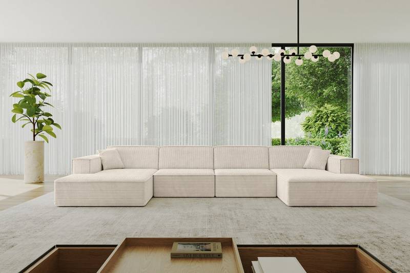 ALTDECOR Wohnlandschaft IREA-U2-v4, Sofa Praktische Bequeme Funktionsecke Couch U-Form Eckcouch, Corner Sofa U-Form Vielseitige Sofa Wohnlandschaft Wohnzimmer ALTDECOR Wohnlandschaft IREA-U2-v4, Sofa Praktische Bequeme Funktionsecke Couch U-Form Eckcouch, Corner Sofa U-Form Vielseitige Sofa Wohnlandschaft Wohnzimmer von ALTDECOR