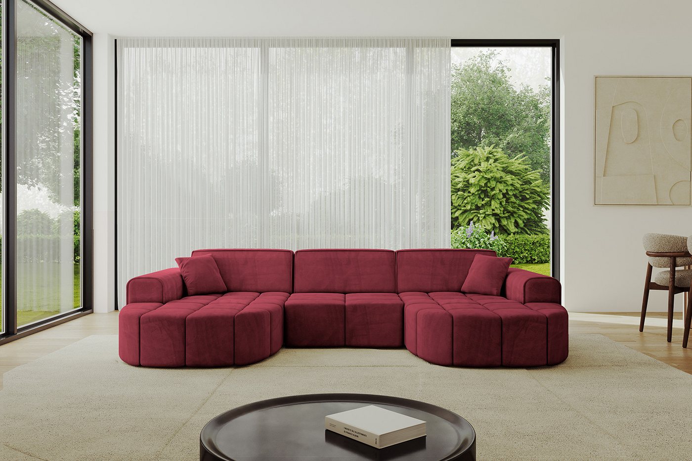 ALTDECOR Wohnlandschaft Livo-U1, Sofa Praktische Bequeme Funktionsecke Couch U-Form Eckcouch, Corner Sofa U-Form Vielseitige Sofa Wohnlandschaft Wohnzimmer ALTDECOR Wohnlandschaft Livo-U1, Sofa Praktische Bequeme Funktionsecke Couch U-Form Eckcouch, Corner Sofa U-Form Vielseitige Sofa Wohnlandschaft Wohnzimmer von ALTDECOR