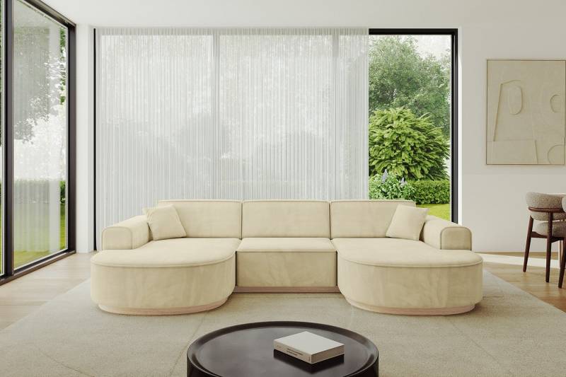 ALTDECOR Wohnlandschaft MARI-U1-v1, Sofa Praktische Bequeme Funktionsecke Couch U-Form Eckcouch, Corner Sofa U-Form Vielseitige Sofa Wohnlandschaft Wohnzimmer von ALTDECOR