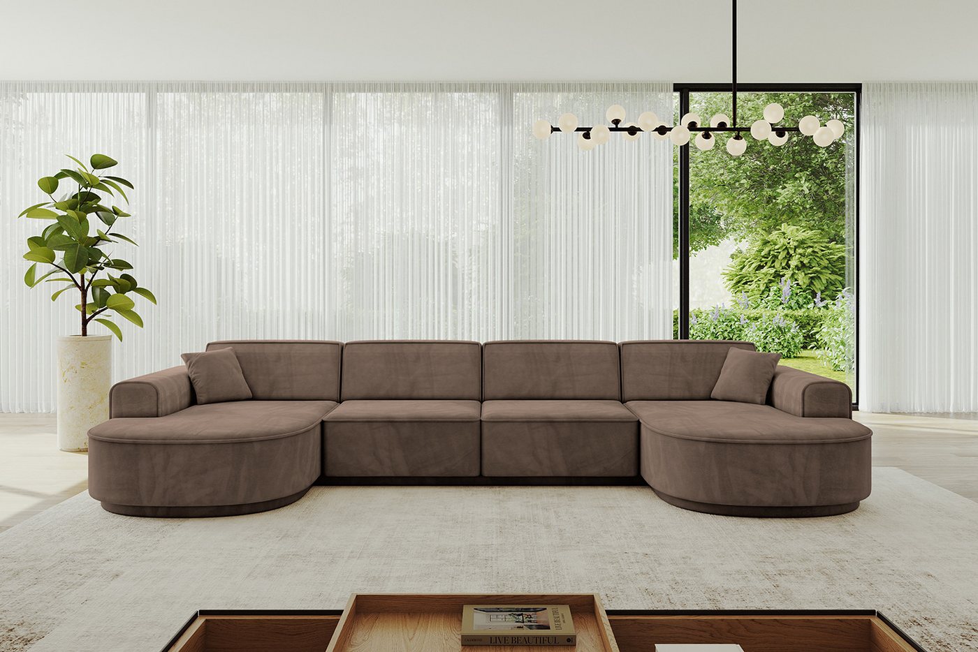 ALTDECOR Wohnlandschaft MARI-U2, Sofa Praktische Bequeme Funktionsecke Couch U-Form Eckcouch, Corner Sofa U-Form Vielseitige Sofa Wohnlandschaft Wohnzimmer ALTDECOR Wohnlandschaft MARI-U2, Sofa Praktische Bequeme Funktionsecke Couch U-Form Eckcouch, Corner Sofa U-Form Vielseitige Sofa Wohnlandschaft Wohnzimmer von ALTDECOR