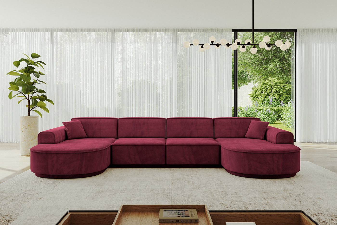 ALTDECOR Wohnlandschaft MARI-U2, Sofa Praktische Bequeme Funktionsecke Couch U-Form Eckcouch, Corner Sofa U-Form Vielseitige Sofa Wohnlandschaft Wohnzimmer ALTDECOR Wohnlandschaft MARI-U2, Sofa Praktische Bequeme Funktionsecke Couch U-Form Eckcouch, Corner Sofa U-Form Vielseitige Sofa Wohnlandschaft Wohnzimmer von ALTDECOR