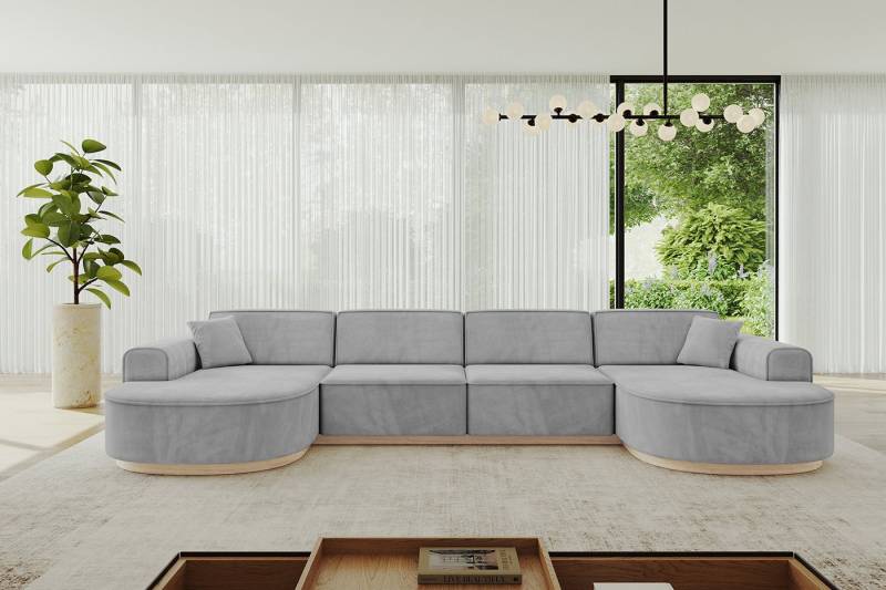 ALTDECOR Wohnlandschaft MARI-U2-v1, Sofa Praktische Bequeme Funktionsecke Couch U-Form Eckcouch, Corner Sofa U-Form Vielseitige Sofa Wohnlandschaft Wohnzimmer von ALTDECOR