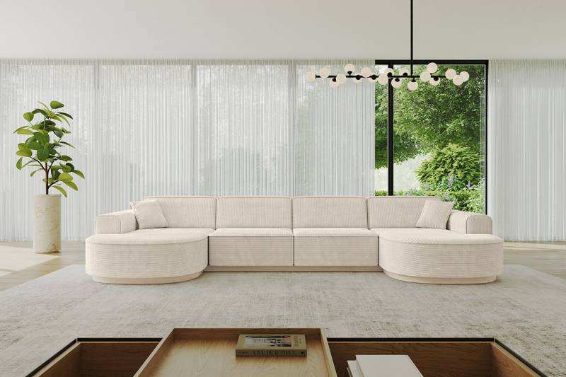 ALTDECOR Wohnlandschaft MARI-U2-v1, Sofa Praktische Bequeme Funktionsecke Couch U-Form Eckcouch, Corner Sofa U-Form Vielseitige Sofa Wohnlandschaft Wohnzimmer von ALTDECOR