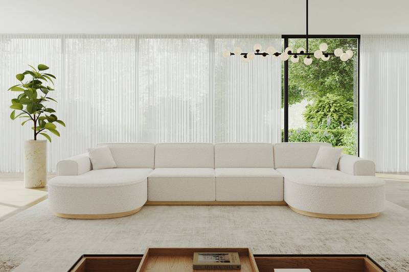 ALTDECOR Wohnlandschaft MARI-U2-v2, Sofa Praktische Bequeme Funktionsecke Couch U-Form Eckcouch, Corner Sofa U-Form Vielseitige Sofa Wohnlandschaft Wohnzimmer von ALTDECOR
