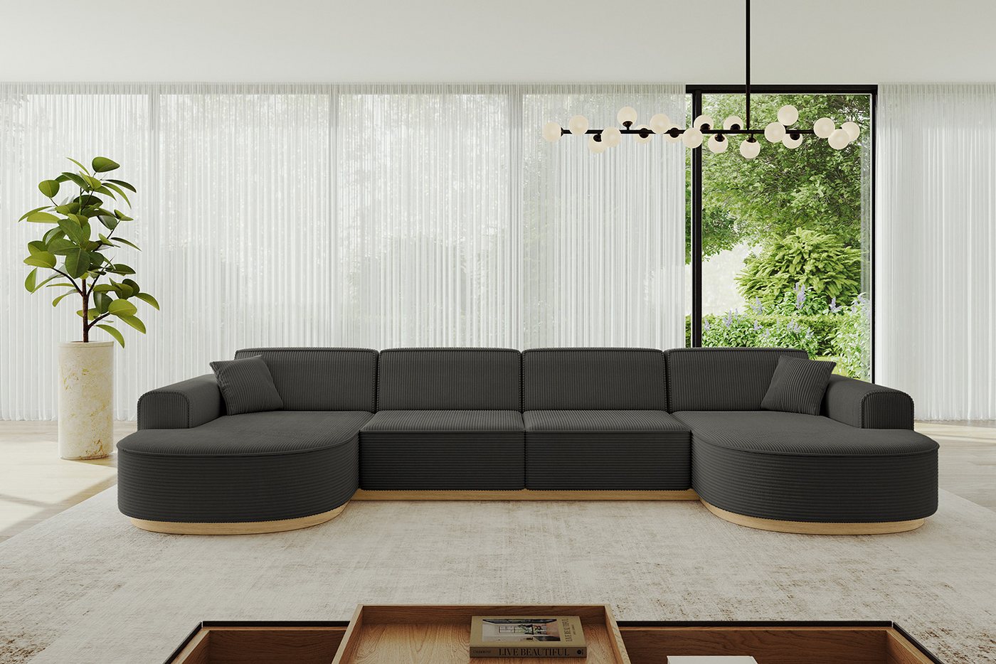 ALTDECOR Wohnlandschaft MARI-U2-v2, Sofa Praktische Bequeme Funktionsecke Couch U-Form Eckcouch, Corner Sofa U-Form Vielseitige Sofa Wohnlandschaft Wohnzimmer ALTDECOR Wohnlandschaft MARI-U2-v2, Sofa Praktische Bequeme Funktionsecke Couch U-Form Eckcouch, Corner Sofa U-Form Vielseitige Sofa Wohnlandschaft Wohnzimmer von ALTDECOR
