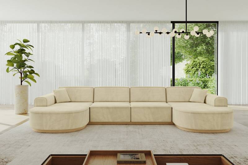 ALTDECOR Wohnlandschaft MARI-U2-v2, Sofa Praktische Bequeme Funktionsecke Couch U-Form Eckcouch, Corner Sofa U-Form Vielseitige Sofa Wohnlandschaft Wohnzimmer von ALTDECOR