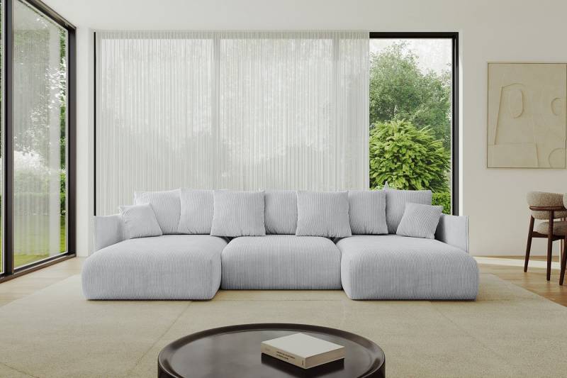 ALTDECOR Wohnlandschaft ONESK-U, Couch mit Schlaffunktion, Wohnzimmer - Ecksofa, Corner Sofa Bett Eckcouch Couch U-Form Schlafcouch Ausziehbar ALTDECOR Wohnlandschaft ONESK-U, Couch mit Schlaffunktion, Wohnzimmer - Ecksofa, Corner Sofa Bett Eckcouch Couch U-Form Schlafcouch Ausziehbar von ALTDECOR