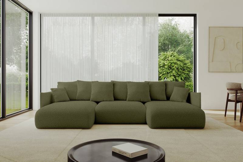 ALTDECOR Wohnlandschaft ONESK-U, Couch mit Schlaffunktion, Wohnzimmer - Ecksofa, Corner Sofa Bett Eckcouch Couch U-Form Schlafcouch Ausziehbar ALTDECOR Wohnlandschaft ONESK-U, Couch mit Schlaffunktion, Wohnzimmer - Ecksofa, Corner Sofa Bett Eckcouch Couch U-Form Schlafcouch Ausziehbar von ALTDECOR