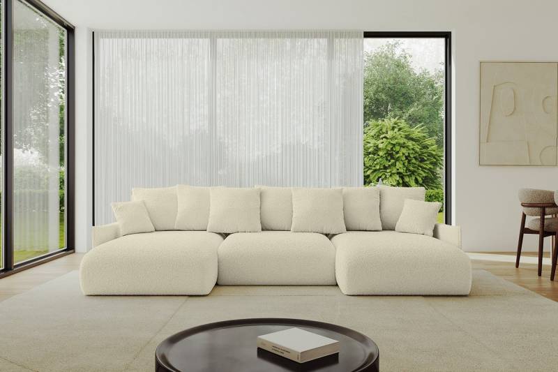 ALTDECOR Wohnlandschaft ONESK-U-v1, Corner Sofa Bett Eckcouch Couch U-Form Schlafcouch Ausziehbar von ALTDECOR