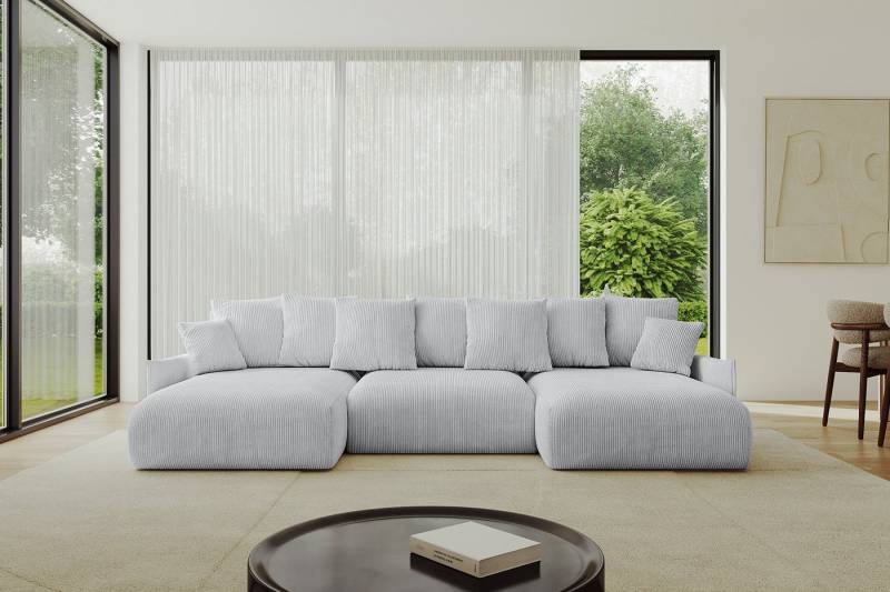 ALTDECOR Wohnlandschaft ONESK-U-v1, Couch mit Schlaffunktion, Wohnzimmer - Ecksofa, Corner Sofa Bett Eckcouch Couch U-Form Schlafcouch Ausziehbar ALTDECOR Wohnlandschaft ONESK-U-v1, Couch mit Schlaffunktion, Wohnzimmer - Ecksofa, Corner Sofa Bett Eckcouch Couch U-Form Schlafcouch Ausziehbar von ALTDECOR