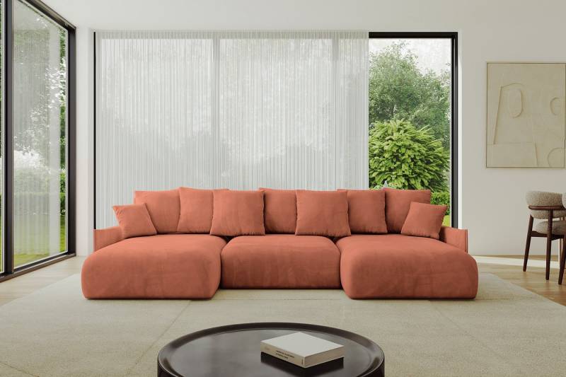 ALTDECOR Wohnlandschaft ONESK-U-v1, Couch mit Schlaffunktion, Wohnzimmer - Ecksofa, Corner Sofa Bett Eckcouch Couch U-Form Schlafcouch Ausziehbar ALTDECOR Wohnlandschaft ONESK-U-v1, Couch mit Schlaffunktion, Wohnzimmer - Ecksofa, Corner Sofa Bett Eckcouch Couch U-Form Schlafcouch Ausziehbar von ALTDECOR