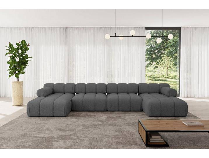 ALTDECOR Wohnlandschaft Tesso-U2, Corner Sofa U-Form Vielseitige Sofa Wohnlandschaft Wohnzimmer, Sofa Praktische Bequeme Funktionsecke Couch L-Form Eckcouch von ALTDECOR