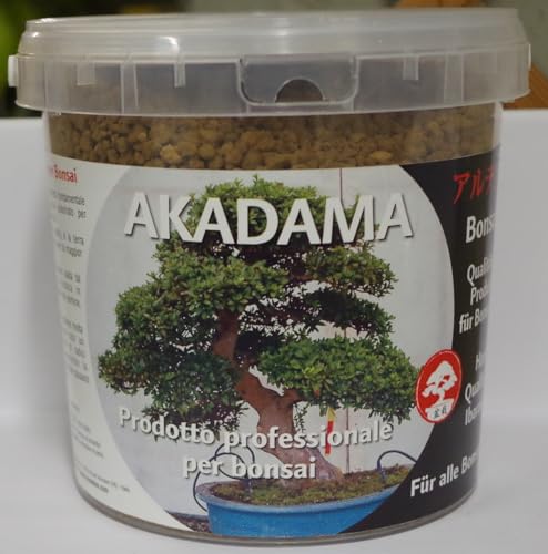 Akadama 2,5 Liter - Bonsai-Erde - Substrat für Bonsai - Professioneller Erde - spezifischer Boden von ALTEA